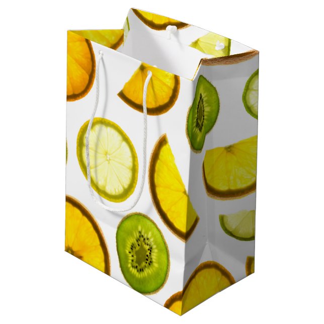 Citrus Fruits Gift Bag (Back Angled)