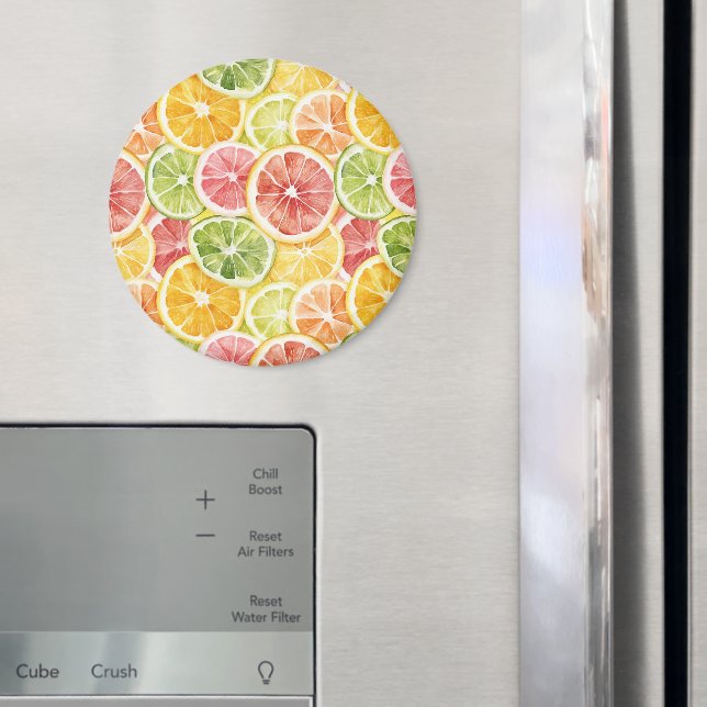 Citrus Fruits Lime Lemon Orange Grapefruit Magnet (In Situ (Fridge))