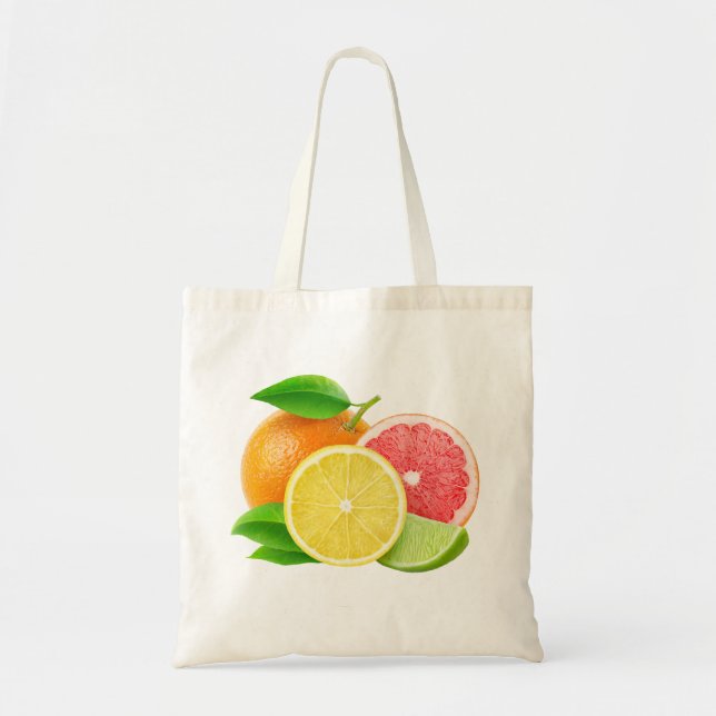 Citrus fruits tote bag (Front)