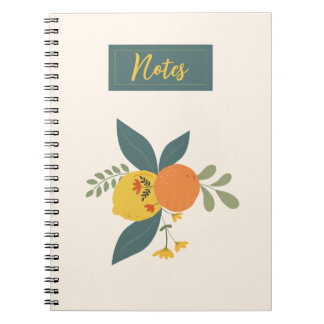 Citrus Garden Notebook