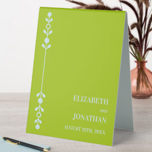 Citrus Green & Coastal Blue Wedding