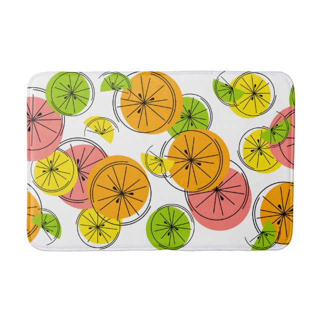 Citrus Group bath mat (Front)