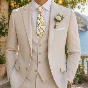 Citrus Grove Italian Summer Wedding Tie