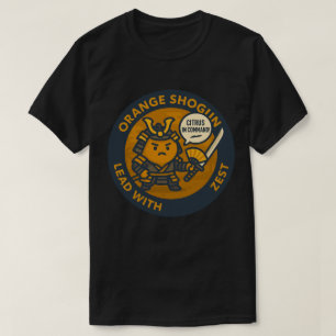 Citrus In Command Samurai Orange T-Shirt