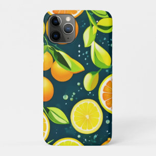 Citrus Kaleidoscope: A Vibrant Medley iPhone 11 Pro Case