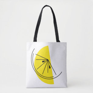Citrus Lemon all over tote