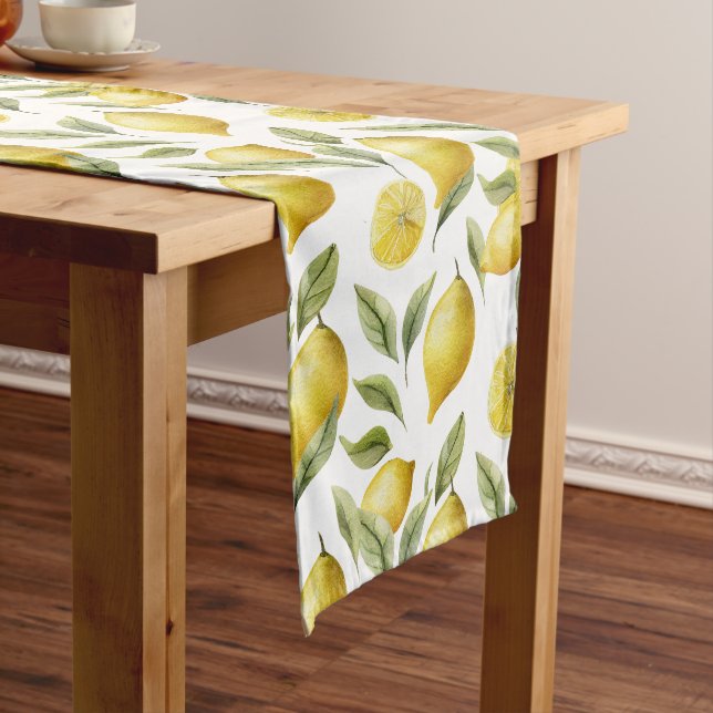 Citrus Lemon Lime  Medium Table Runner (In Situ)