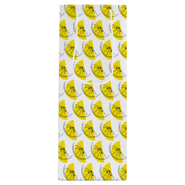 Citrus Lemon Multi gift bag wine (Front)