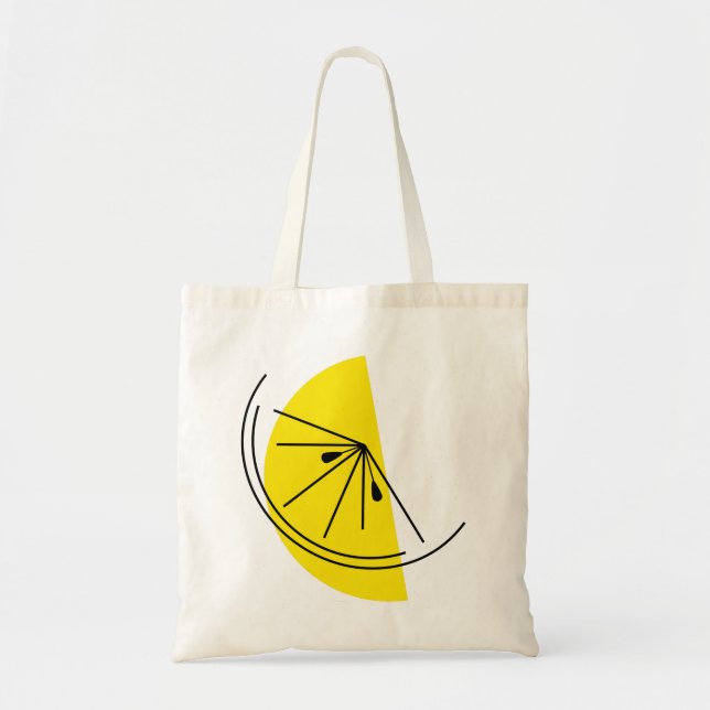 Citrus Lemon tote bag (Front)