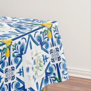 Citrus,lemons,mediterranean   tablecloth