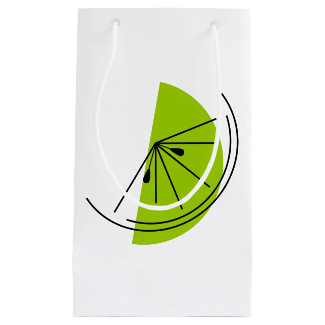 Citrus Lime gift bag small (Front)