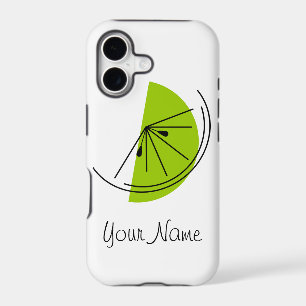 Citrus Lime 'Name' iPhone case