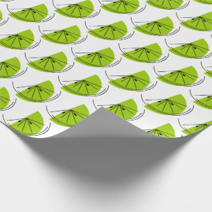 Citrus Lime Wrapping Paper