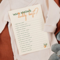 Citrus Little Cutie Who Knows Daddy Best Card