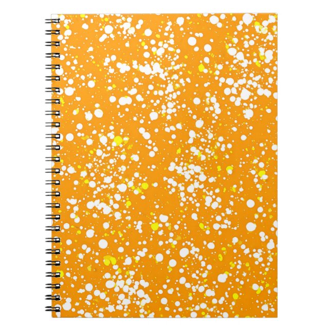 Citrus Marble Notebook (Front)