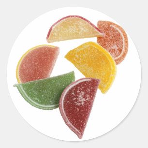 Citrus Marmalade Classic Round Sticker