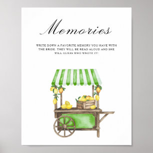 Citrus - memories with the bride poster