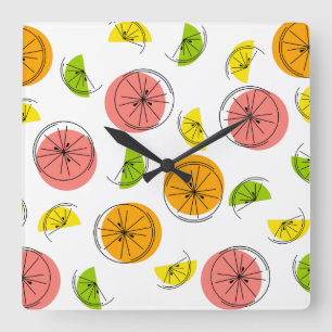 Citrus Multi clock square