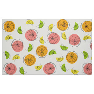 Citrus Multi large print Fabric