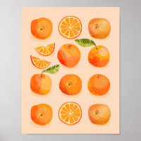 Citrus Orange Art