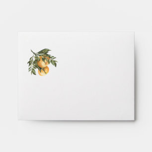 Citrus, orange + blossom little cutie  envelope