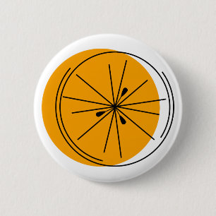 Citrus Orange button