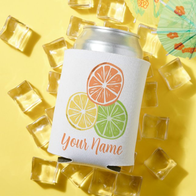 Citrus Orange Lemon Lime Summer Can Cooler (In Situ Summer)