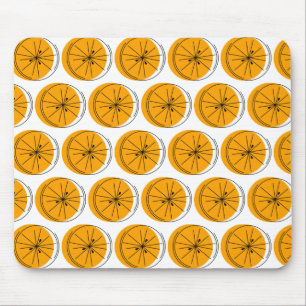 Citrus Orange Multi mouse pad