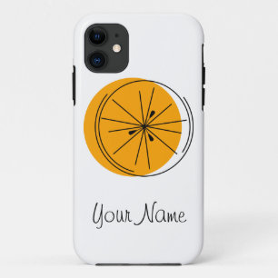 Citrus Orange 'Name' iPhone 5 case