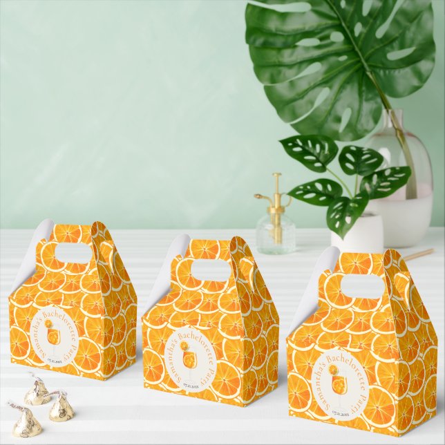 Citrus Orange Slice Favour Box (Multiple)