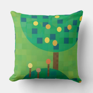 citrus orchard or garden cushion