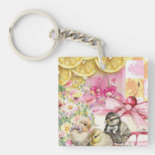 CITRUS PARTY KEY RING