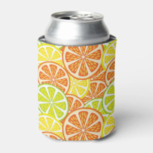 Citrus Pattern 2 Can Cooler