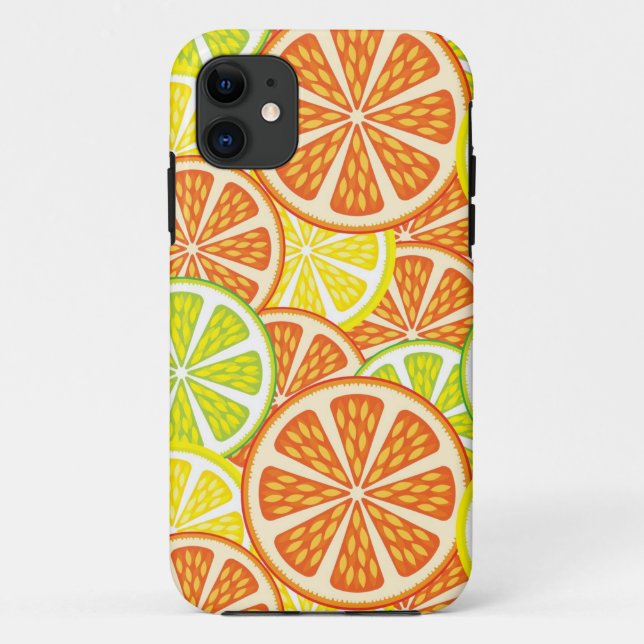 Citrus Pattern 2 Case-Mate iPhone Case (Back)