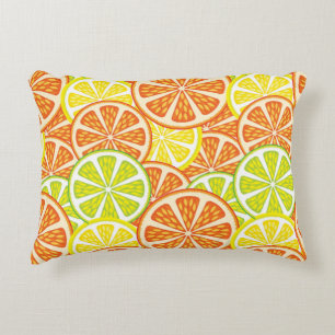 Citrus Pattern 2 Decorative Cushion