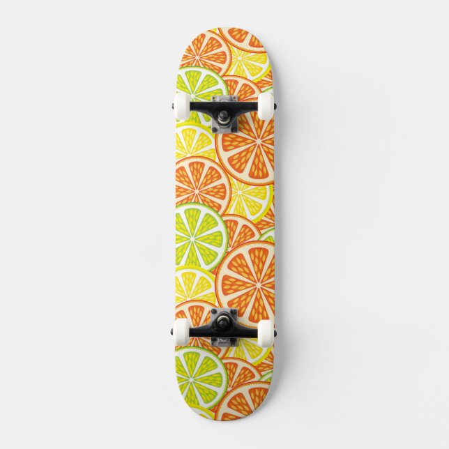 Citrus Pattern 2 Skateboard (Front)