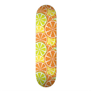 Citrus Pattern 2 Skateboard