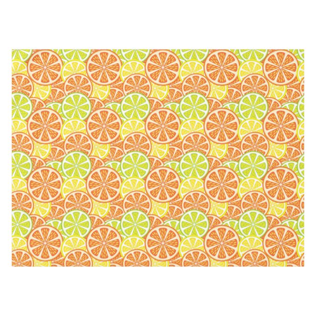Citrus Pattern 2 Tablecloth (Front (Horizontal))