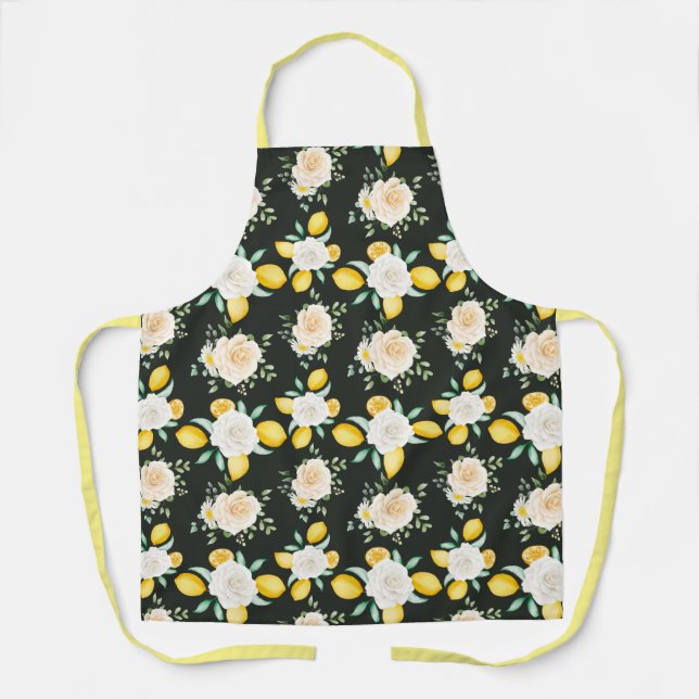 Citrus Pattern Apron (Front)