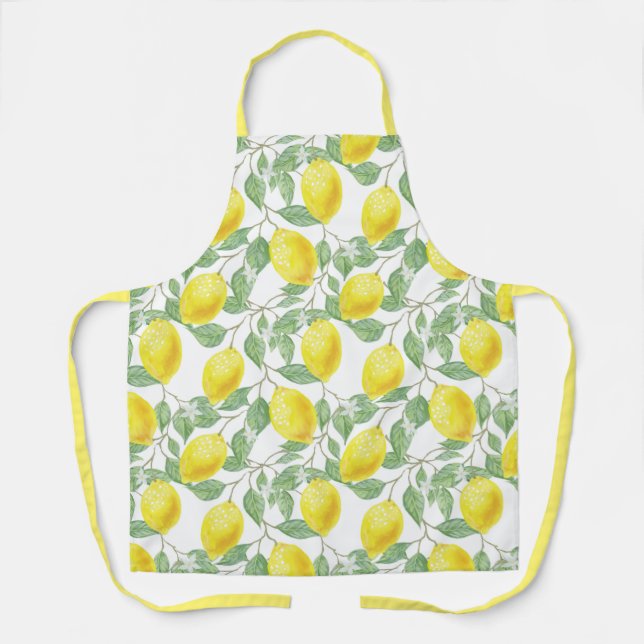 Citrus Pattern Apron (Front)