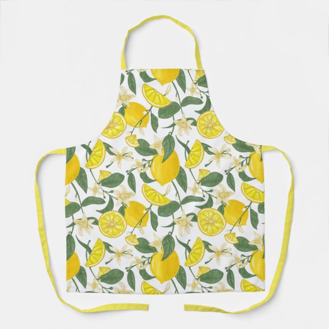 Citrus Pattern Apron (Front)