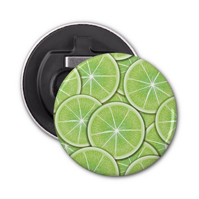 Citrus Pattern Bottle Opener (Front)