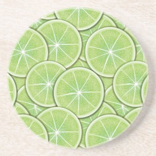 Citrus Pattern Coaster