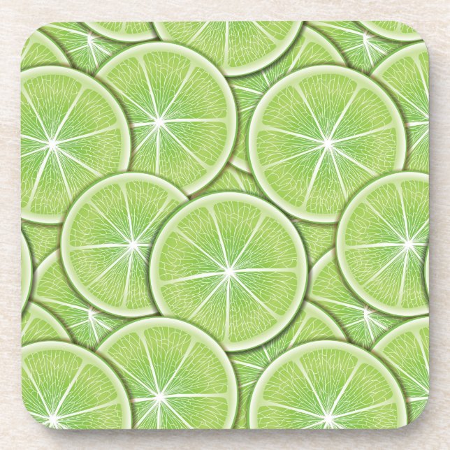 Citrus Pattern Coaster (Front)