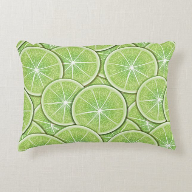 Citrus Pattern Decorative Cushion (Front)