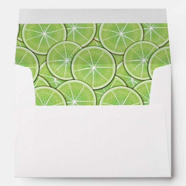 Citrus Pattern Envelopes (Back (Bottom))