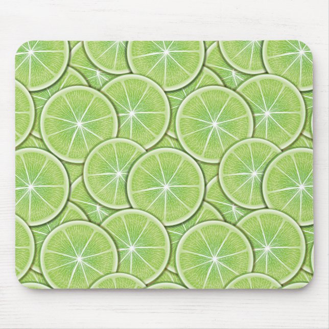 Citrus Pattern Mouse Pad (Front)