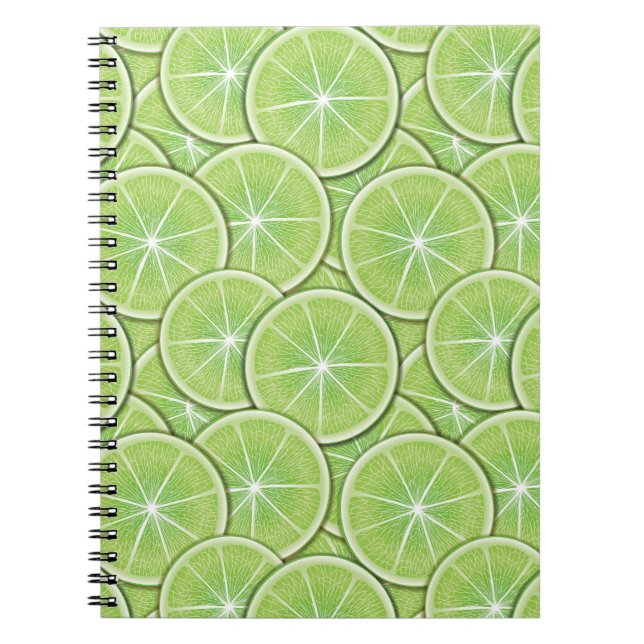 Citrus Pattern Notebook (Front)