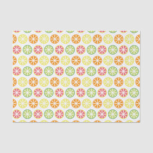 Citrus Pattern Tissue Pattern Paper