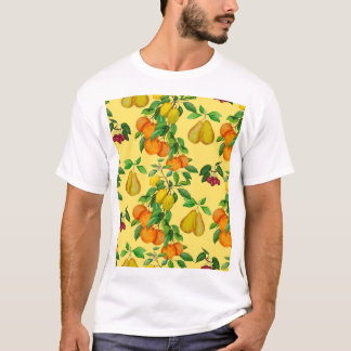 Citrus, pear, cherry: watercolor print. T-Shirt
